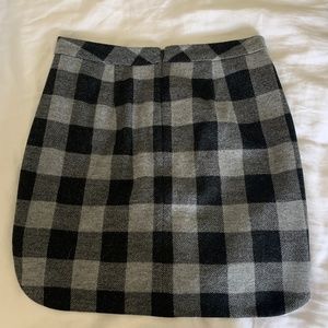 Madewell Plaid Mini Skirt - Size 0